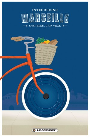 Marseille vintage poster